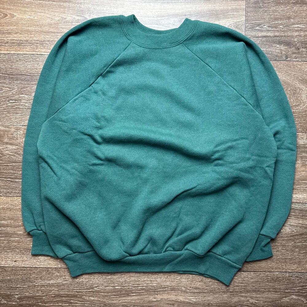 Blank Green Crewneck Sweatshirt